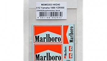 Yamaha 1989 YZR500 (OWA8) Supplementary decal 1/12 - MSM Creation