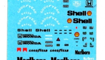Mclaren MP4/4 Decal 1/43 - MSM Creation