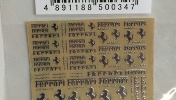 Ferrari Emblems 1/24, 1/18 - MSM Creation