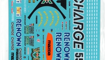 Mazda787B 1991 Le mans Winner decal 1/24 - MSM Creation