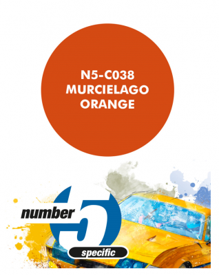 Murcielago Orange Paint for Airbrush 30 ml - Number 5