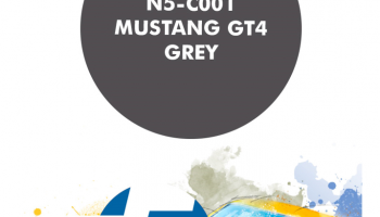 Mustang GT4 Grey Paint for Airbrush 30 ml - Number 5