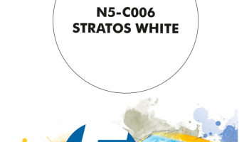 Stratos White  Paint for Airbrush 30 ml - Number 5