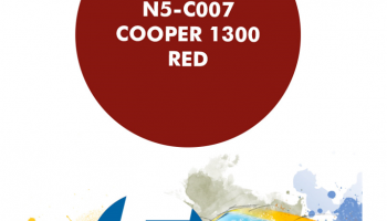 Cooper 1300 Red  Paint for Airbrush 30 ml - Number 5