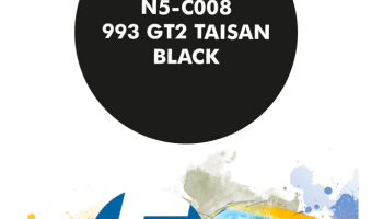 993 GT2 Taisan Black  Paint for Airbrush 30 ml - Number 5