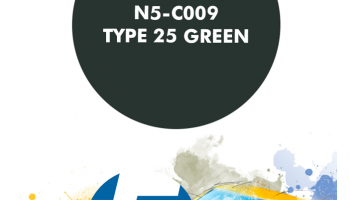 Type 25 Green  Paint for Airbrush 30 ml - Number 5