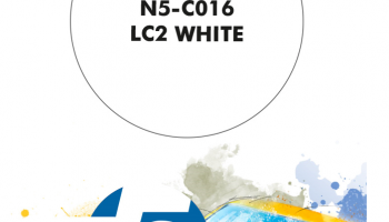 LC2 White  Paint for Airbrush 30 ml - Number 5