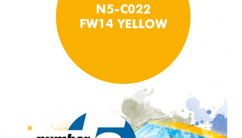 FW14 Yellow  Paint for Airbrush 30 ml - Number 5