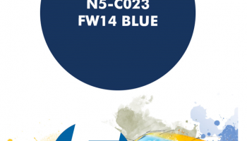 FW14 Blue  Paint for Airbrush 30 ml - Number 5