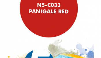 Panigale Red  Paint for Airbrush 30 ml - Number 5