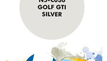 Golf Gti Silver Paint for Airbrush 30 ml - Number 5