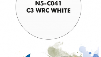 C3 WRC White  Paint for Airbrush 30 ml - Number 5