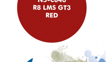 R8 LMS GT3 Red Paint for Airbrush 30 ml - Number 5