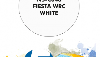 Fiesta WRC White  Paint for Airbrush 30 ml - Number 5