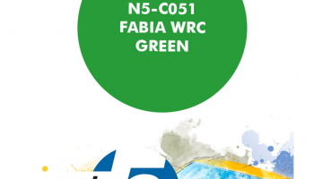 Fabia WRC Green Paint for Airbrush 30 ml - Number 5