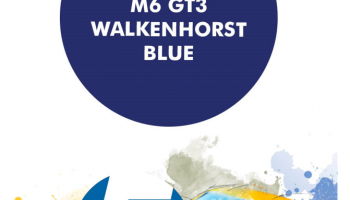 M6 GT3 Walkenhorst Blue  Paint for Airbrush 30 ml - Number 5