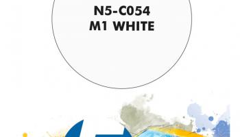 M1 White  Paint for Airbrush 30 ml - Number 5