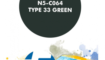 Type 33 Green  Paint for Airbrush 30 ml - Number 5