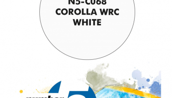 Corolla WRC White  Paint for Airbrush 30 ml - Number 5