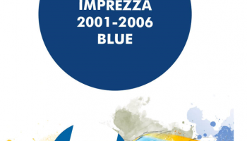 Imprezza 2001-2006 Blue  Paint for Airbrush 30 ml - Number 5