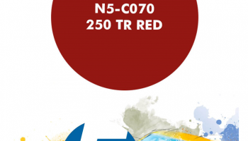 250 TR Red  Paint for Airbrush 30 ml - Number 5