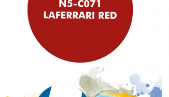 LaFerrari Red  Paint for Airbrush 30 ml - Number 5