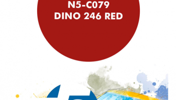 Dino 246 Red  Paint for Airbrush 30 ml - Number 5
