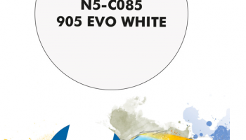 905 Evo White  Paint for Airbrush 30 ml - Number 5