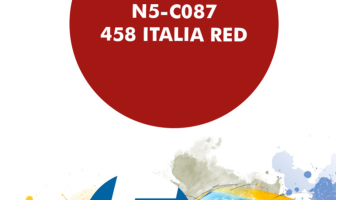 458 Italia Red  Paint for Airbrush 30 ml - Number 5