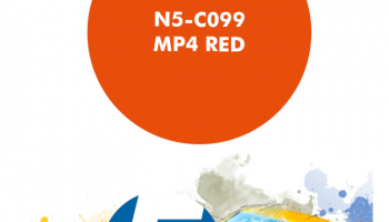MP4/6 Red  Paint for Airbrush 30 ml - Number 5