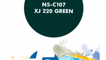 XJ220 Green  Paint for Airbrush 30 ml - Number 5