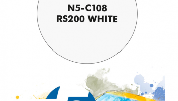 RS200 White  Paint for Airbrush 30 ml - Number 5