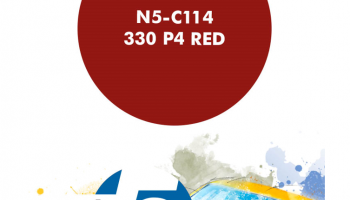 330 P4 Red  Paint for Airbrush 30 ml - Number 5