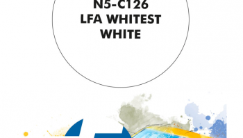 LFA Whitest White  Paint for Airbrush 30 ml - Number 5