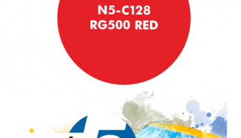 RG500 Red  Paint for Airbrush 30 ml - Number 5