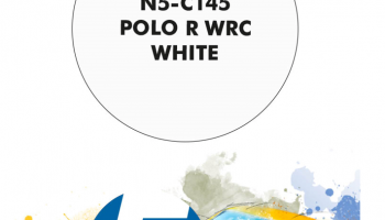 Polo R WRC White  Paint for Airbrush 30 ml - Number 5