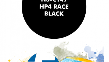 HP4 Race Black Paint for Airbrush 30 ml - Number 5