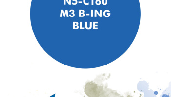 M3 B-Ing Blue Paint for airbrush 30ml - Number Five