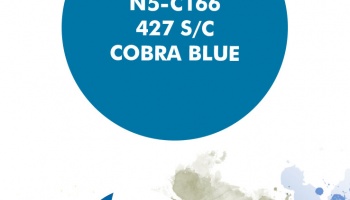 427 S/C Cobra Blue - Metallic  Paint for airbrush 30ml - Number Five