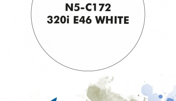 320i E46 White Paint for airbrush 30ml - Number Five