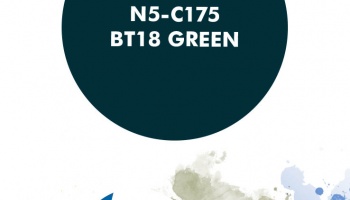 BT18 Green Paint for airbrush 30ml - Number Five