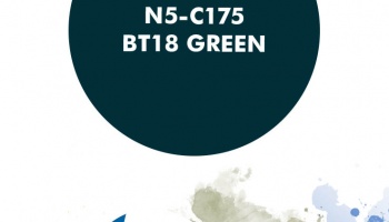 BT18 Green Paint for airbrush 30ml - Number Five