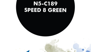 Speed 8 Green Pearl Paint for airbrush 30ml - Number Five