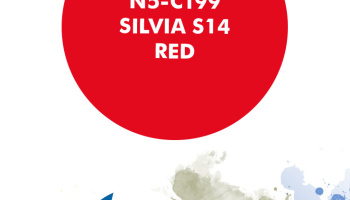 Silvia S14 Red Pearl Paint for airbrush 30ml - Number Five