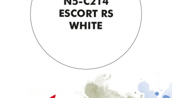 Escort RS White Paint for airbrush 30ml - Number Five
