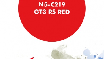 GT3 RS Red Paint for airbrush 30ml - Number Five