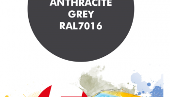 Anthracite Grey RAL7016  Paint for Airbrush 30 ml - Number 5