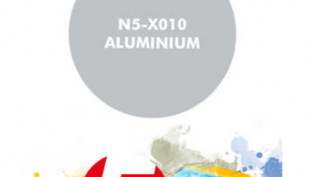 Aluminium  Paint for Airbrush 30 ml - Number 5