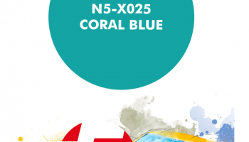 Coral Blue  Paint for Airbrush 30 ml - Number 5