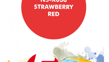 Strawberry Red RAL3018  Paint for Airbrush 30 ml - Number 5